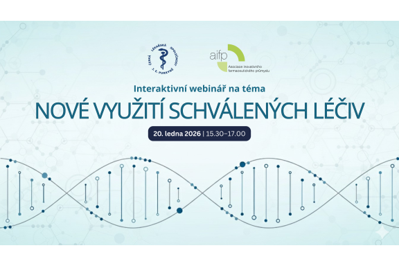 Pozvánka na interaktivní webinář pro odborníky: Nové využití schválených léčiv